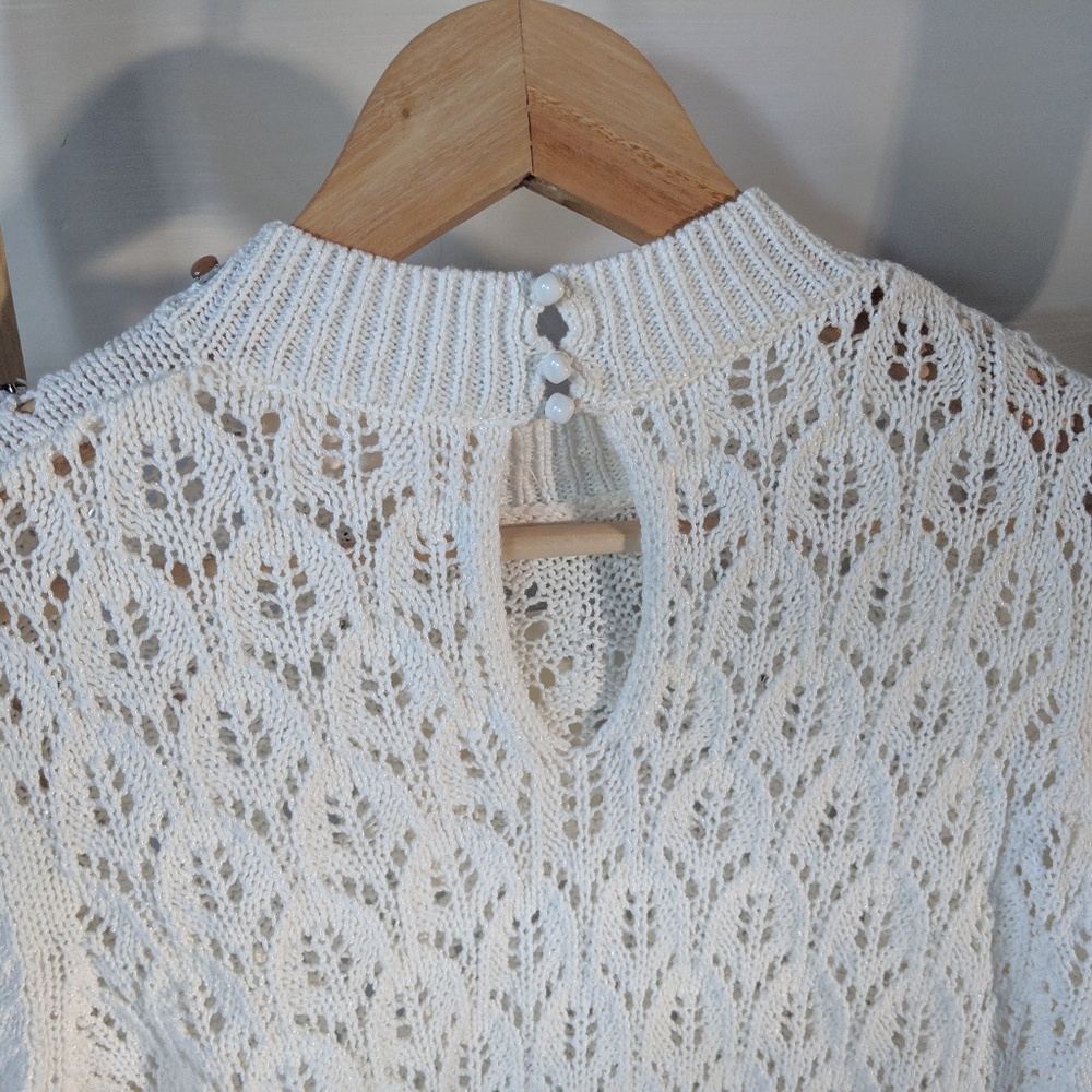 Sézane Vittorio jumper |  Ecru - Picture 4 of 7